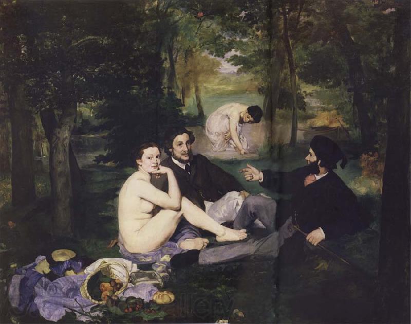 Edouard Manet Luncheon on the Grass